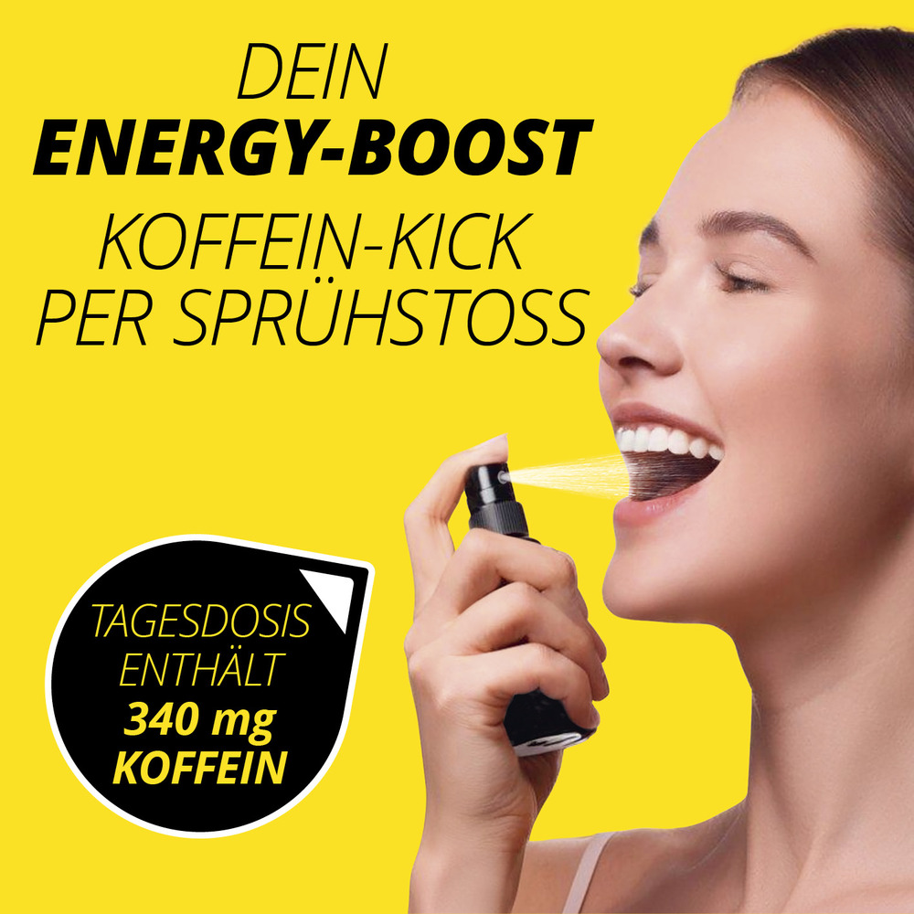 Spray in Anwendung